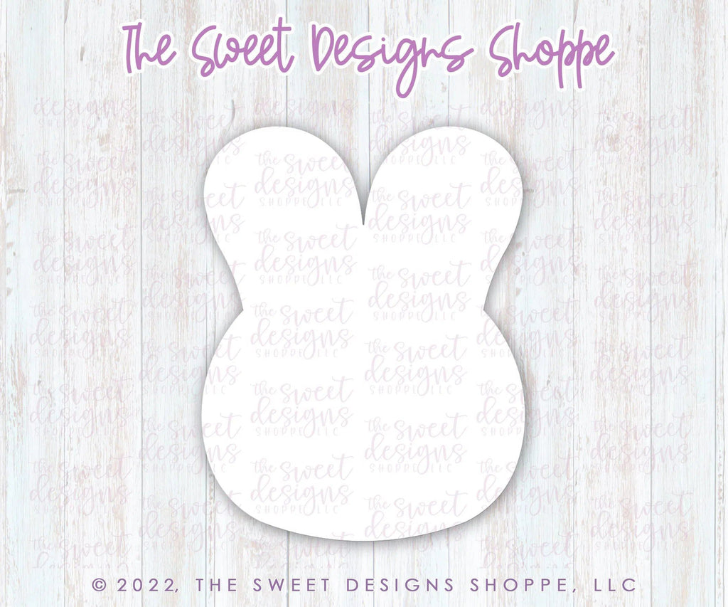 Cookie Cutters - Simple Bunny Face - Cookie Cutter - The Sweet Designs Shoppe - TSDS - - ALL,Animal,Animals,Animals and Insects,Bunny,Cookie Cutter,easter,Easter / Spring,Promocode,STL