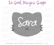 Cookie Cutters - Simple Cat Face - Cookie Cutter - The Sweet Designs Shoppe - TSDS - - ALL,Animal,Animals,Animals and Insects,Cat,Cookie Cutter,Fall / Halloween,Halloween,Promocode,STL