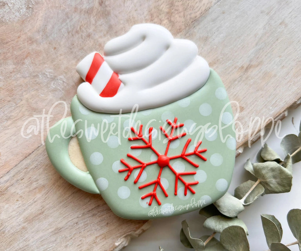 Cookie Cutters - Simple Christmas Mug - Cookie Cutter - Sweet Designs Shoppe - - advent, Advent Calendar, ALL, beverage, beverages, Christmas, Christmas / Winter, Coffee, Fall, Fall / Halloween, Fall / Thanksgiving, Food and Beverage, Food beverages, mug, mugs, Promocode