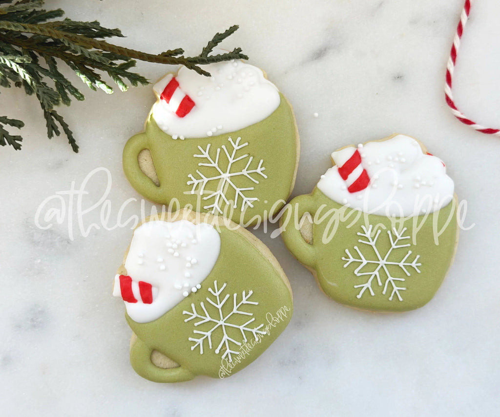 Cookie Cutters - Simple Christmas Mug - Cookie Cutter - The Sweet Designs Shoppe - - advent, Advent Calendar, ALL, beverage, beverages, Christmas, Christmas / Winter, Coffee, Fall, Fall / Halloween, Fall / Thanksgiving, Food and Beverage, Food beverages, mug, mugs, Promocode