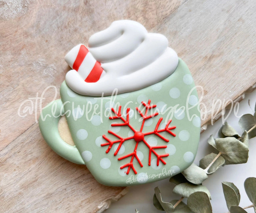 Cookie Cutters - Simple Christmas Mug - Cookie Cutter - The Sweet Designs Shoppe - - advent, Advent Calendar, ALL, beverage, beverages, Christmas, Christmas / Winter, Coffee, Fall, Fall / Halloween, Fall / Thanksgiving, Food and Beverage, Food beverages, mug, mugs, Promocode