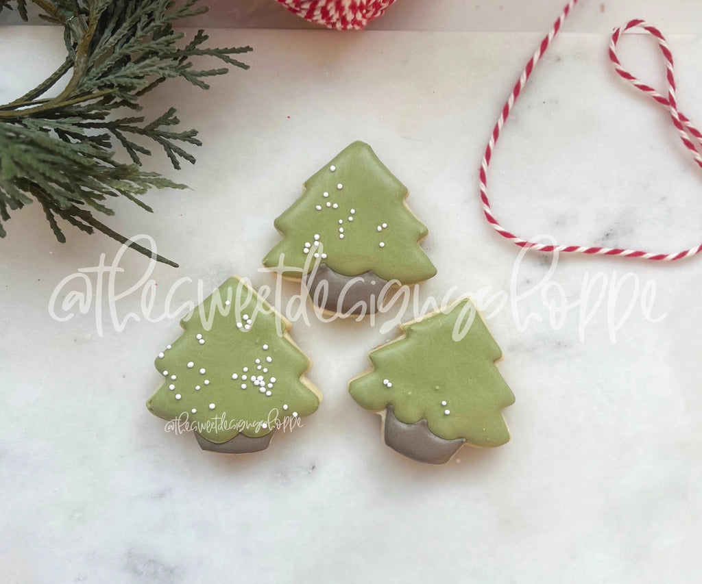 Cookie Cutters - Simple Christmas Tree - Cookie Cutter - Sweet Designs Shoppe - - advent, ALL, Christmas, Christmas / Winter, Christmas Cookies, Cookie Cutter, modern, Nature, Promocode