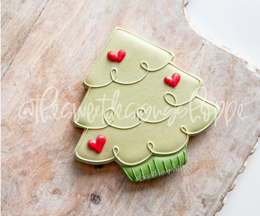 Cookie Cutters - Simple Christmas Tree - Cookie Cutter - The Sweet Designs Shoppe - - advent, ALL, Christmas, Christmas / Winter, Christmas Cookies, Cookie Cutter, modern, Nature, Promocode