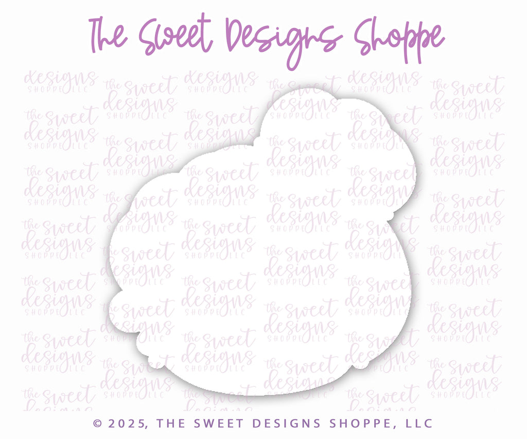 Cookie Cutters - Simple Cute Mrs. Claus Face - Cookie Cutter - The Sweet Designs Shoppe - TSDS - - ALL,Christmas,Christmas / Winter,claus,Cookie Cutter,Mrs Claus,MrsClaus,new,Promocode,STL