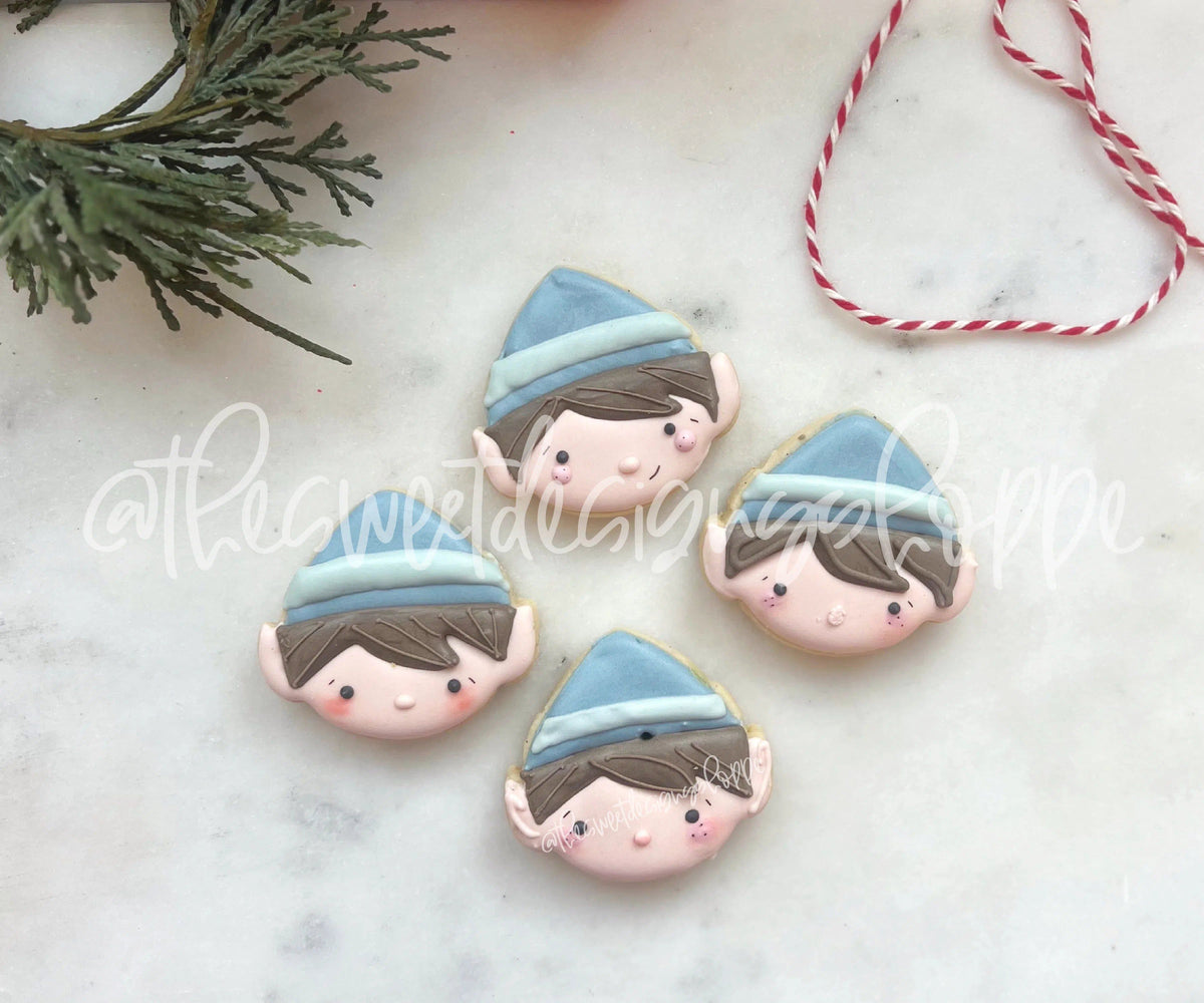 Cookie Cutters - Simple Elf Face - Cookie Cutter - The Sweet Designs Shoppe - TSDS - - advent,Advent Calendar,ALL,Christmas,Christmas / Winter,Christmas Cookies,Cookie Cutter,Elf,elf face,Promocode,Santa,STL,toys