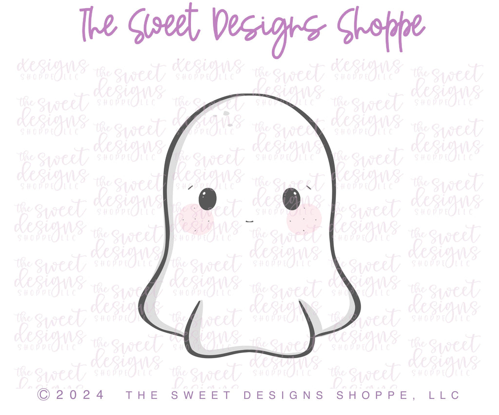 Cookie Cutters - Simple Ghost 2024 - Cookie Cutter - The Sweet Designs Shoppe - - ALL, Cookie Cutter, halloween, new, Promocode