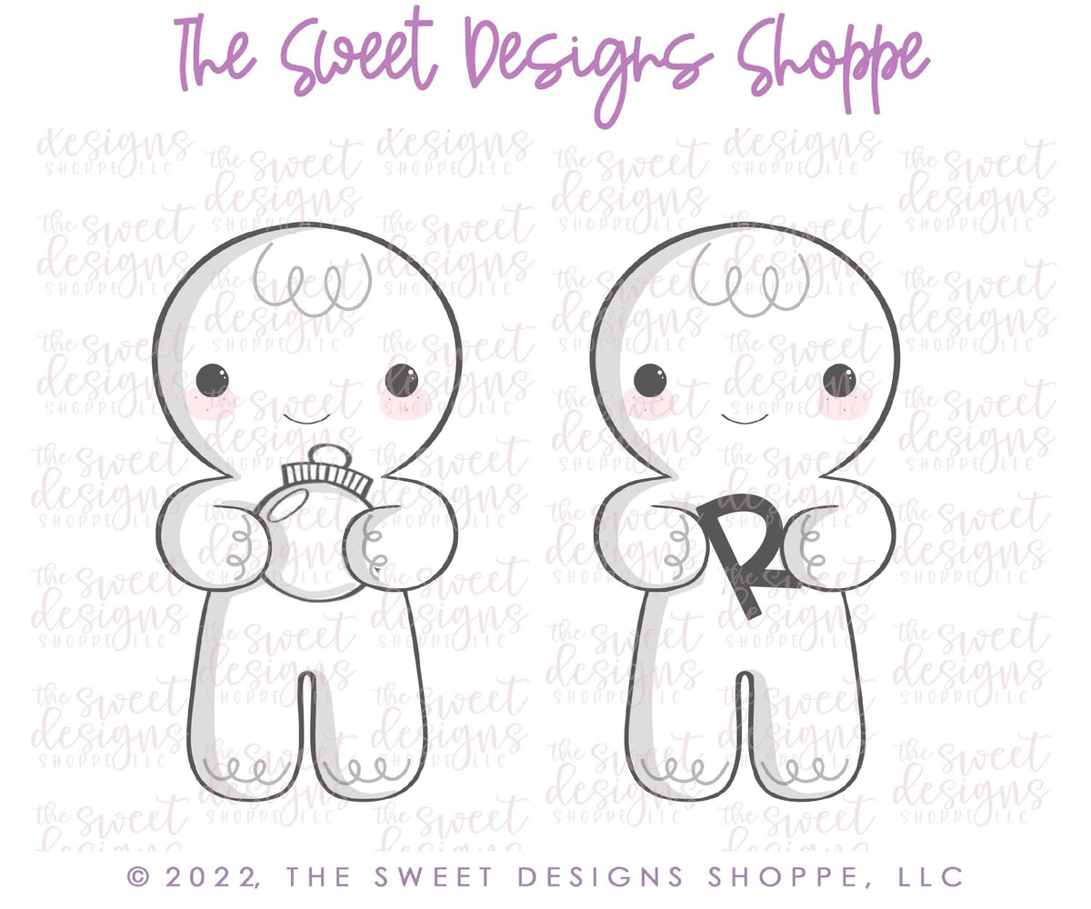 Cookie Cutters - Simple Gingerboy - Cookie Cutter - The Sweet Designs Shoppe - TSDS - - ALL,Christmas,Christmas / Winter,Cookie Cutter,Ginger boy,Ginger bread,gingerbread,gingerbread man,Promocode,STL