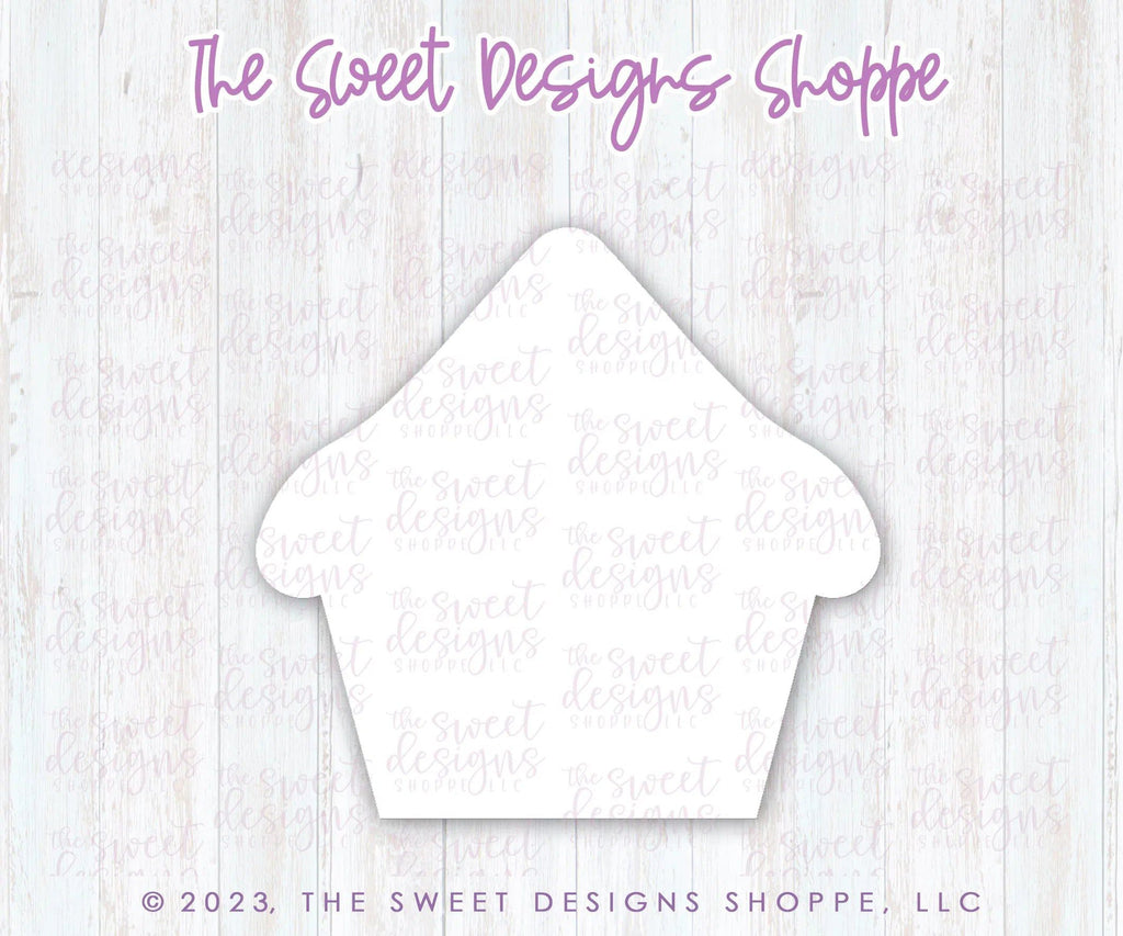 Cookie Cutters - Simple Gingerbread House - Cookie Cutter - The Sweet Designs Shoppe - - advent, Advent Calendar, ALL, Candy, Christmas, Christmas / Winter, Cookie Cutter, Decoration, Ginger bread, GingerBread, GingerHouse, House, Miscellaneous, Promocode, STL, Winter