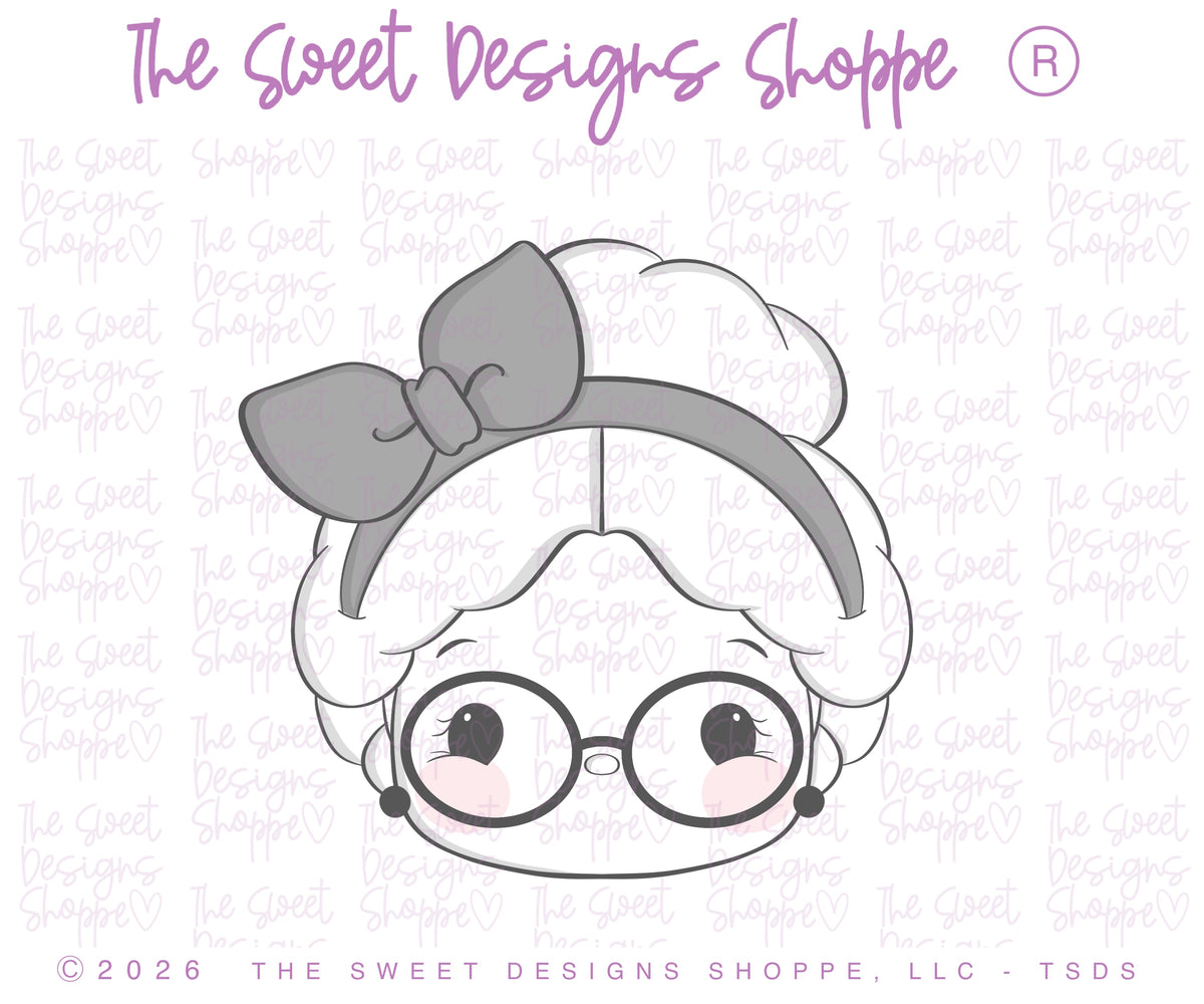 Cookie Cutters - Simple Mrs. Claus Cookie Cutter Set - Set of 2 - Cookie Cutters - The Sweet Designs Shoppe - TSDS - - ALL,Christmas,Christmas / Winter,Cookie Cutter,new,Plaque,Plaques,PLAQUES HANDLETTERING,Promocode,regular sets,Santa,Santa Claus,set,STL