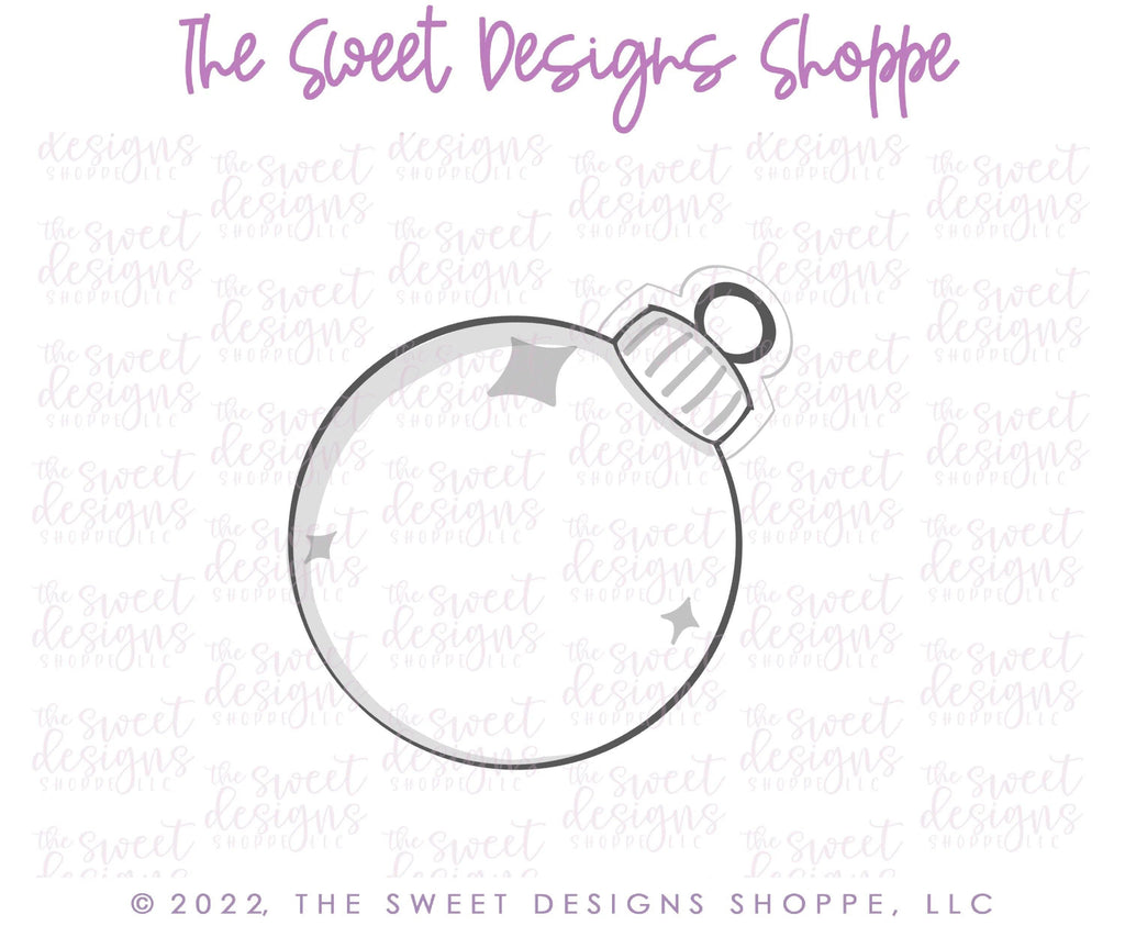 Cookie Cutters - Simple Ornament - Cookie Cutter - The Sweet Designs Shoppe - TSDS - - ALL,Christmas,Christmas / Winter,Christmas Cookies,Cookie Cutter,Ornament,Promocode,STL