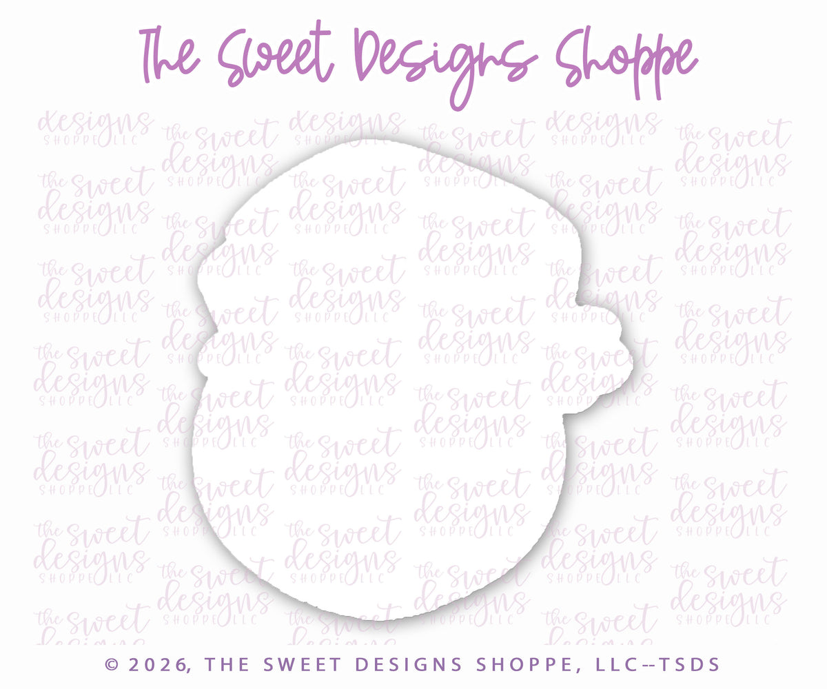 Cookie Cutters - Simple Santa Face 2026 - Cookie Cutter - The Sweet Designs Shoppe - TSDS - - ALL,Christmas,Christmas / Winter,christmas 2026,Cookie Cutter,Food,new,Promocode,Santa Face,Simple Santa Face 2026,STL