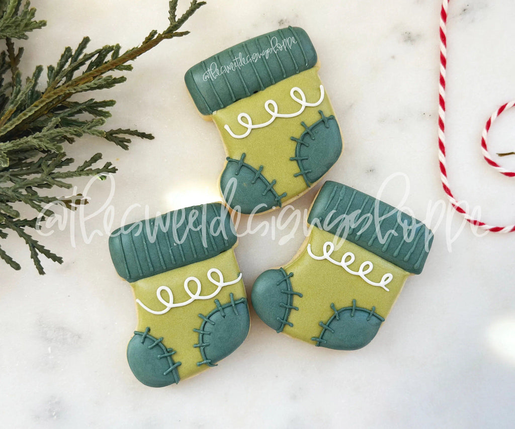 Cookie Cutters - Simple Stocking - Cookie Cutter - The Sweet Designs Shoppe - TSDS - - advent,Advent Calendar,ALL,Christmas,Christmas / Winter,Christmas Cookies,Cookie Cutter,modern,Promocode,STL