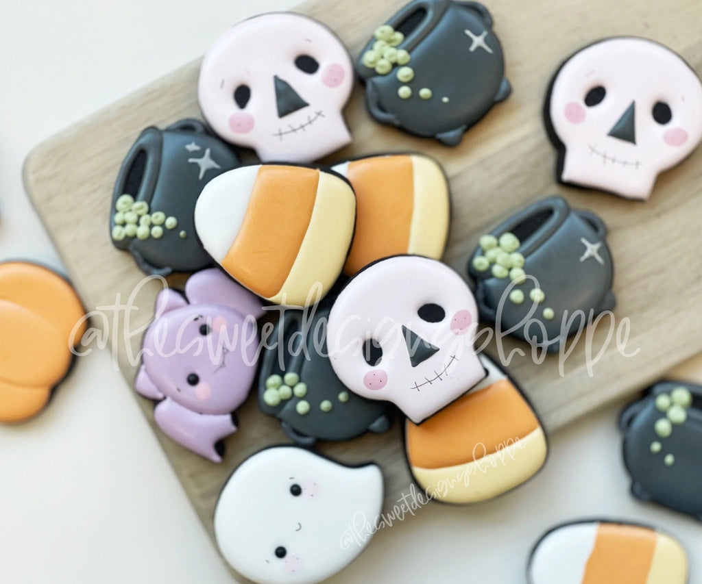 Cookie Cutters - Simply Halloween Set - Cookie Cutters - Set of 6 - The Sweet Designs Shoppe - TSDS - - ALL,Cookie Cutter,halloween,Mini Sets,Promocode,regular sets,set