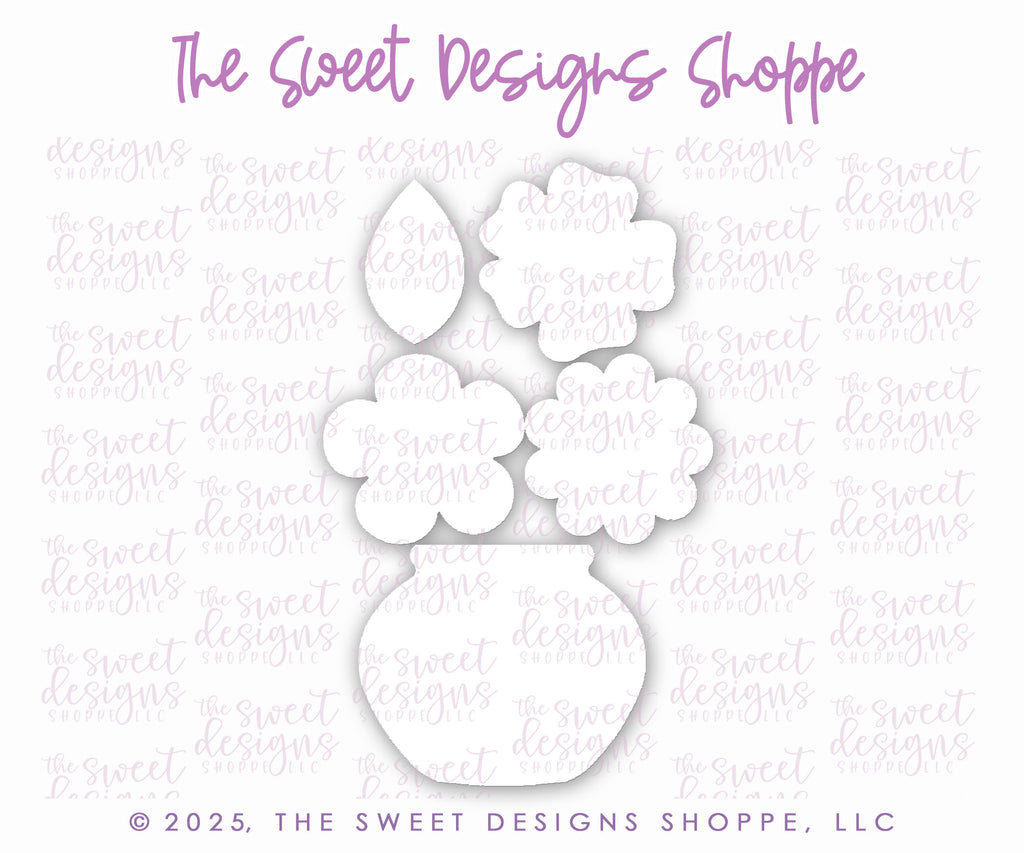 Cookie Cutters - Simply Lovely Bouquet - Set of 5 - Cookie Cutters - The Sweet Designs Shoppe - TSDS - - ALL,Cookie Cutter,Easter / Spring,Leaves,Leaves and Flowers,Mini Sets,mother,mothers,Mothers Day,Nurse,Nurse Appreciation,Promocode,regular sets,set,sets,Spring,STL,Teacher,Teacher Appreciation,Trees Leaves and Flowers,valentine,Valentine's,Wedding,Woodlands Leaves and Flowers