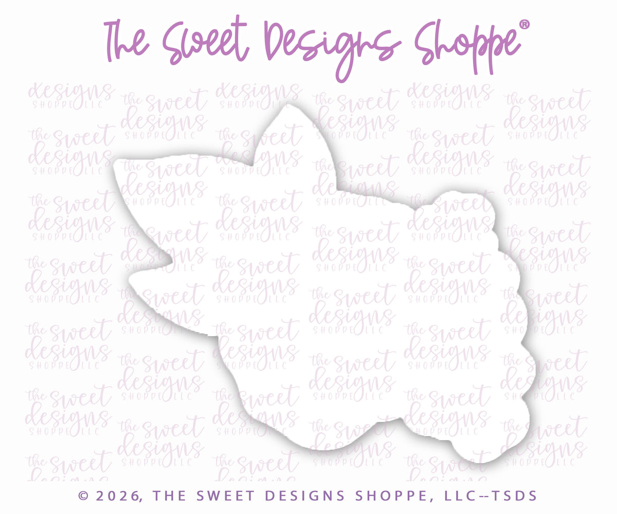 Cookie Cutters - Single Peoni Corsage - Cookie Cutter - The Sweet Designs Shoppe - TSDS - - ALL,celebration,Cookie Cutter,corsage,Flowers,Graduation,graduations,Leaves and Flowers,Promocode,single peony corsage,STL,Wedding