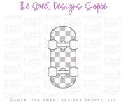 Cookie Cutters - Skateboard - Cookie Cutter - The Sweet Designs Shoppe - TSDS - - Accesories,ALL,Cookie Cutter,dad,Father,Fathers Day,grandfather,Hobbies,kids,Kids / Fantasy,Misc,Miscelaneous,Miscellaneous,Promocode,sport,sports,STL,Summer,transportation