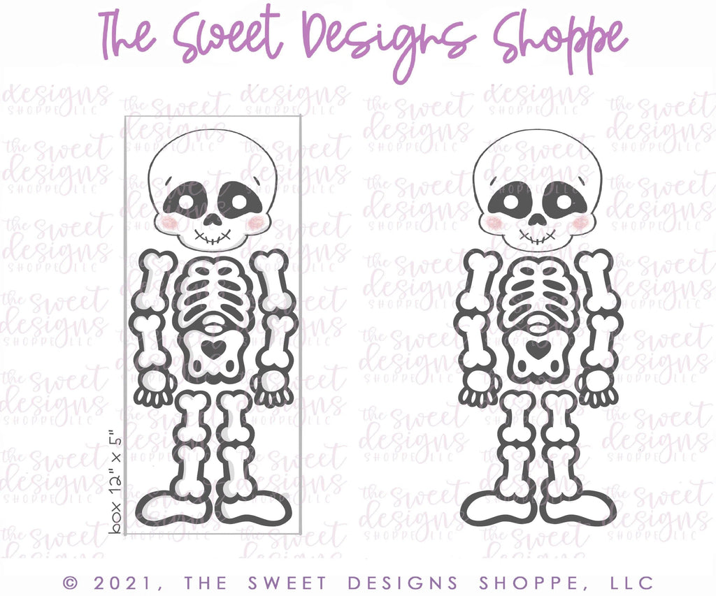 Cookie Cutters - Skeleton Set - Set of 4 - Cookie Cutters - The Sweet Designs Shoppe - - 2021Top15, ALL, Cookie Cutter, dia de los muertos, Dia de Muertos, halloween, Halloween set, Halloween Sets, mexico, Promocode, regular sets, set, sets