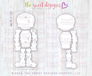 Cookie Cutters - Skeleton Set - Set of 4 - Cookie Cutters - The Sweet Designs Shoppe - TSDS - - ALL,Cookie Cutter,dia de los muertos,Dia de Muertos,halloween,Halloween set,Halloween Sets,mexico,Promocode,regular sets,set,sets,STL