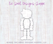 Cookie Cutters - Skeleton with Bow Set - Set of 4 - Cookie Cutters - The Sweet Designs Shoppe - TSDS - - ALL,Cookie Cutter,dia de los muertos,Dia de Muertos,halloween,Halloween set,Halloween Sets,mexico,Promocode,regular sets,set,sets,STL