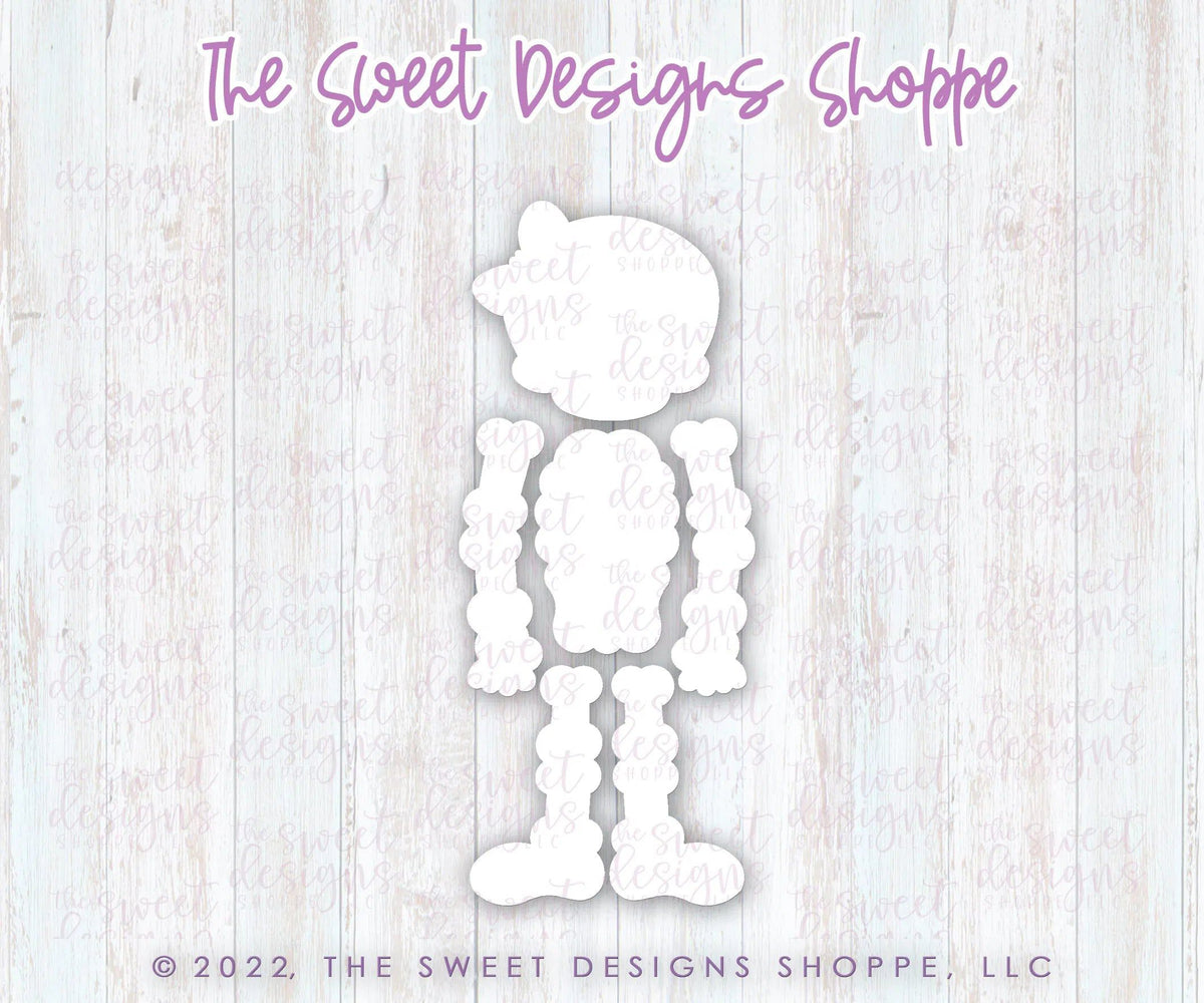 Cookie Cutters - Skeleton with Bow Set - Set of 4 - Cookie Cutters - The Sweet Designs Shoppe - TSDS - - ALL,Cookie Cutter,dia de los muertos,Dia de Muertos,halloween,Halloween set,Halloween Sets,mexico,Promocode,regular sets,set,sets,STL