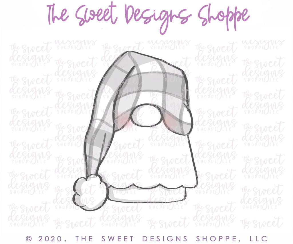 Cookie Cutters - Sleepy Gnome - Cookie Cutter - Sweet Designs Shoppe - - ALL, Christmas, Christmas / Winter, Cookie Cutter, Fall / Thanksgiving, gnome, Misc, Miscelaneous, Miscellaneous, Promocode, thanksgiving