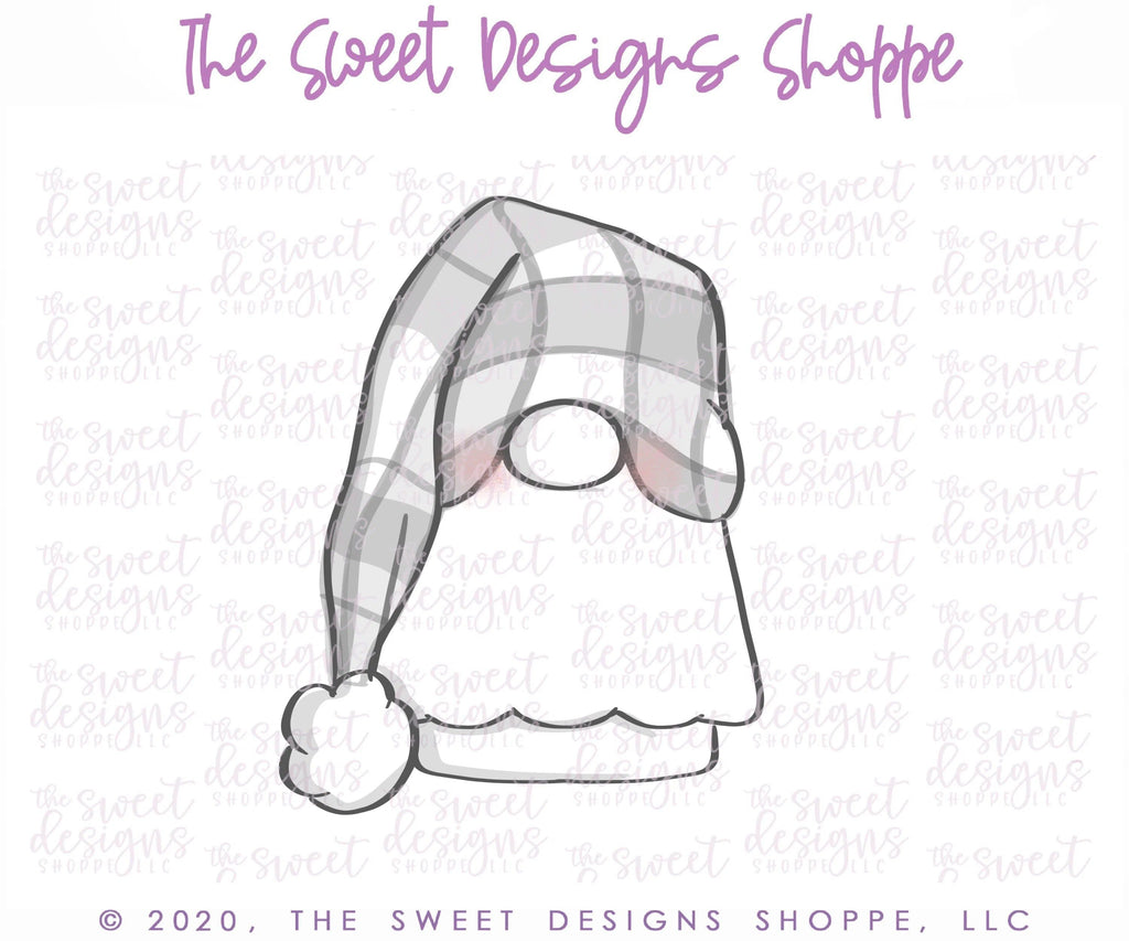 Cookie Cutters - Sleepy Gnome - Cookie Cutter - The Sweet Designs Shoppe - - ALL, Christmas, Christmas / Winter, Cookie Cutter, Fall / Thanksgiving, gnome, Misc, Miscelaneous, Miscellaneous, Promocode, thanksgiving