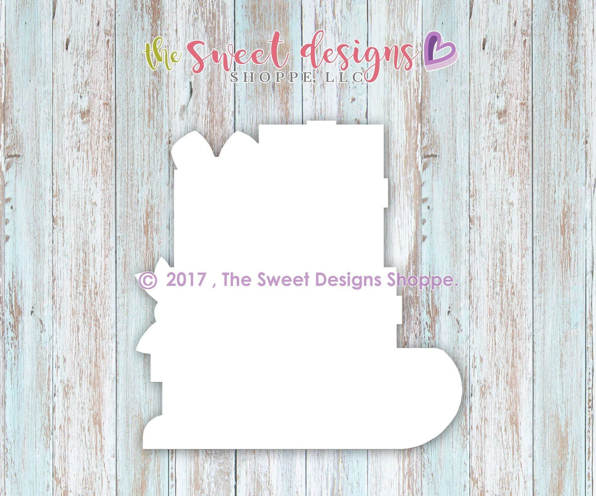 Cookie Cutters - Sleigh with Gifts v2- Cookie Cutter - The Sweet Designs Shoppe - TSDS - - Cookie Cutter,Promocode,STL,v2