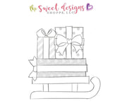 Cookie Cutters - Sleigh with Gifts v2- Cookie Cutter - The Sweet Designs Shoppe - TSDS - - Cookie Cutter,Promocode,STL,v2