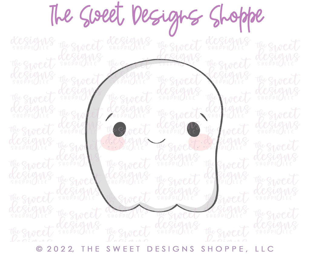 Cookie Cutters - Small Simple Ghost - Cookie Cutter - Sweet Designs Shoppe - - ALL, Boo, Cookie Cutter, Ghost, halloween, Promocode