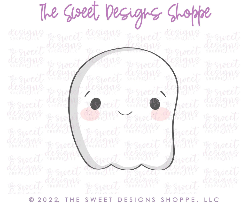 Cookie Cutters - Small Simple Ghost - Cookie Cutter - The Sweet Designs Shoppe - - ALL, Boo, Cookie Cutter, Ghost, halloween, Promocode