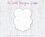Cookie Cutters - Small Stacked Flower - Cookie Cutter - The Sweet Designs Shoppe - TSDS - - ALL,back to school,Cookie Cutter,MOM,Mothers Day,Nurse Appreciation,Plaque,Plaques,PLAQUES HANDLETTERING,Promocode,School,School / Graduation,school supplies,STL,Teacher,Teacher Appreciation,valentine,Valentine's