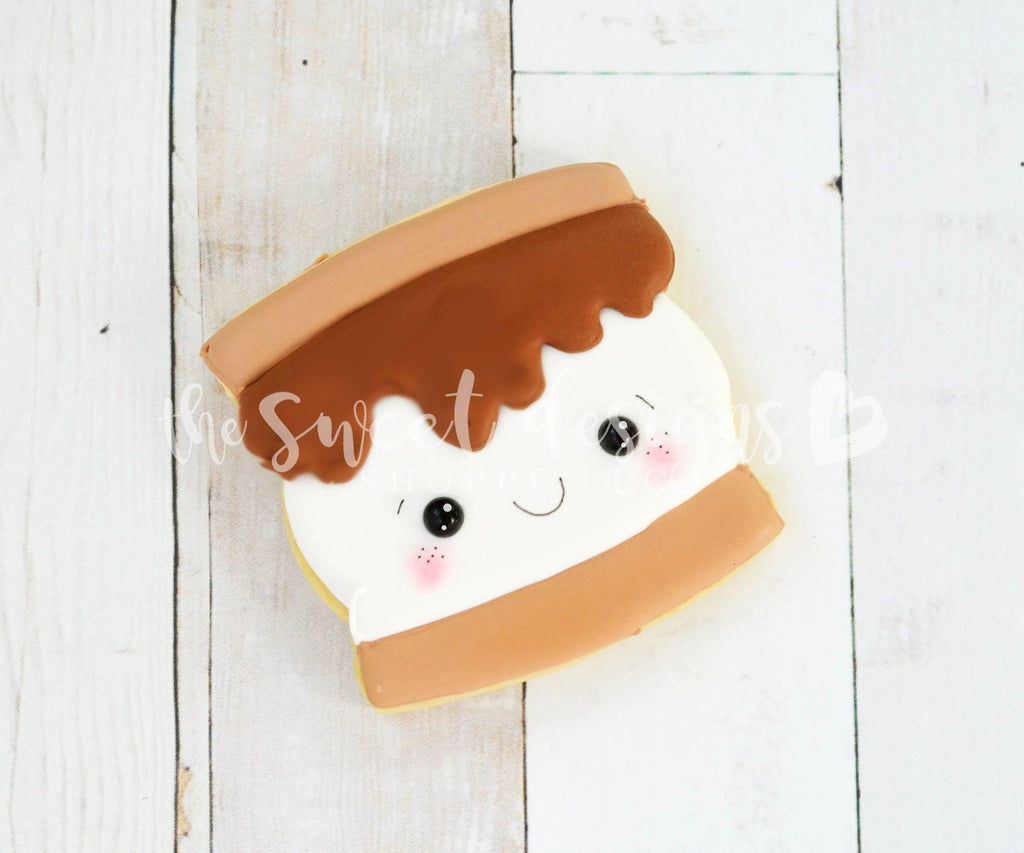 Cookie Cutters - S'mores - Cookie Cutter - The Sweet Designs Shoppe - TSDS - - ALL,Camping,Candy,Cookie Cutter,Food,Food & Beverages,Promocode,Sweet,Valentines