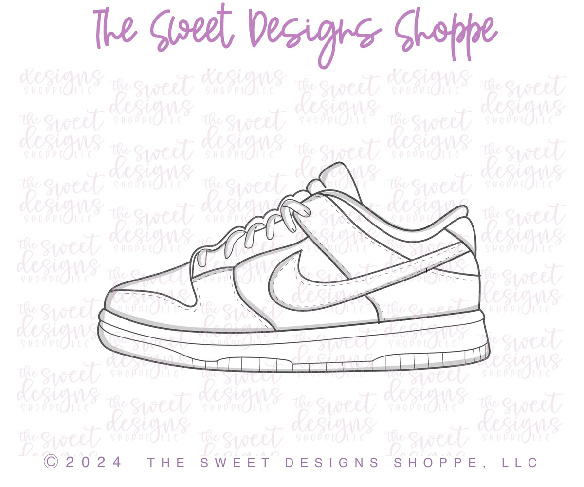 Cookie Cutters - Sneaker - Cookie Cutter - The Sweet Designs Shoppe - TSDS - - ALL,Cookie Cutter,pickle ball,pickleball,Promocode,sport,sports,STL,tennis,valentine,Valentine's