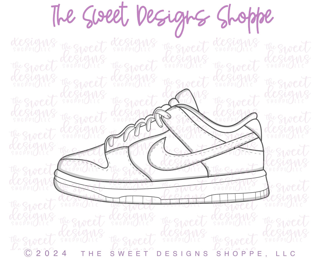 Cookie Cutters - Sneaker - Cookie Cutter - The Sweet Designs Shoppe - TSDS - - ALL,Cookie Cutter,Promocode,sport,sports,STL,tennis,valentine,Valentine's
