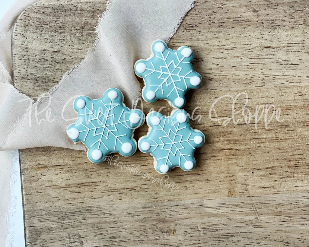 Cookie Cutters - Snowflake 2018 - Cookie Cutter - The Sweet Designs Shoppe - TSDS - - ALL,Christmas,Christmas / Winter,Cookie Cutter,Nature,Promocode,Snow,STL,Winter