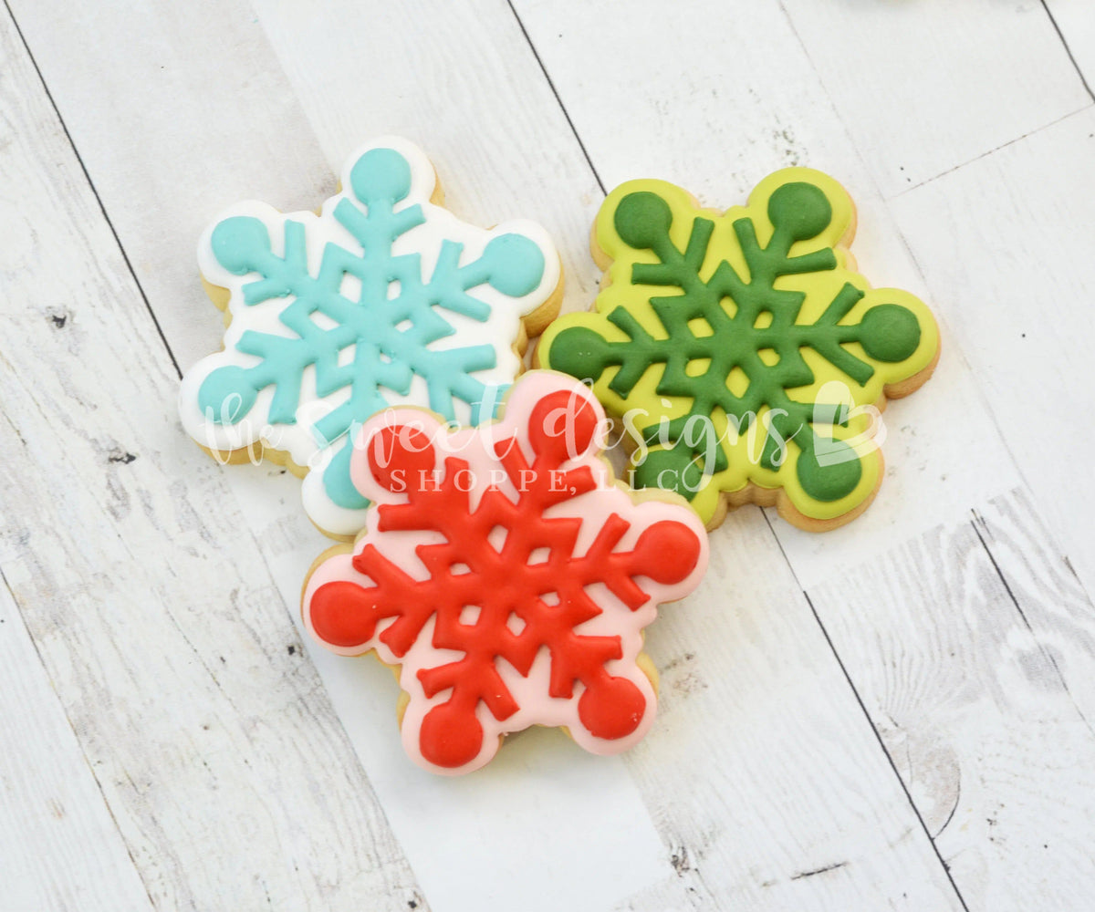 Cookie Cutters - Snowflake 2018 - Cookie Cutter - The Sweet Designs Shoppe - TSDS - - ALL,Christmas,Christmas / Winter,Cookie Cutter,Nature,Promocode,Snow,STL,Winter