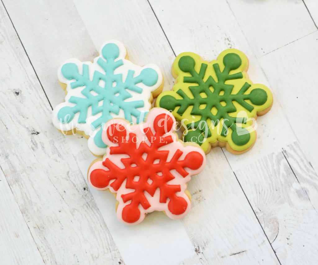 Cookie Cutters - Snowflake 2018 - Cookie Cutter - The Sweet Designs Shoppe - TSDS - - ALL,Christmas,Christmas / Winter,Cookie Cutter,Nature,Promocode,Snow,STL,Winter
