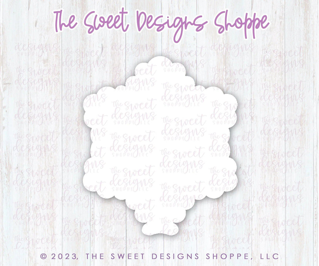 Cookie Cutters - Snowflake Balloon - Cookie Cutter - The Sweet Designs Shoppe - TSDS - - ALL,Balloon,Christmas,Christmas / Winter,Cookie Cutter,Party,Promocode,snowflake