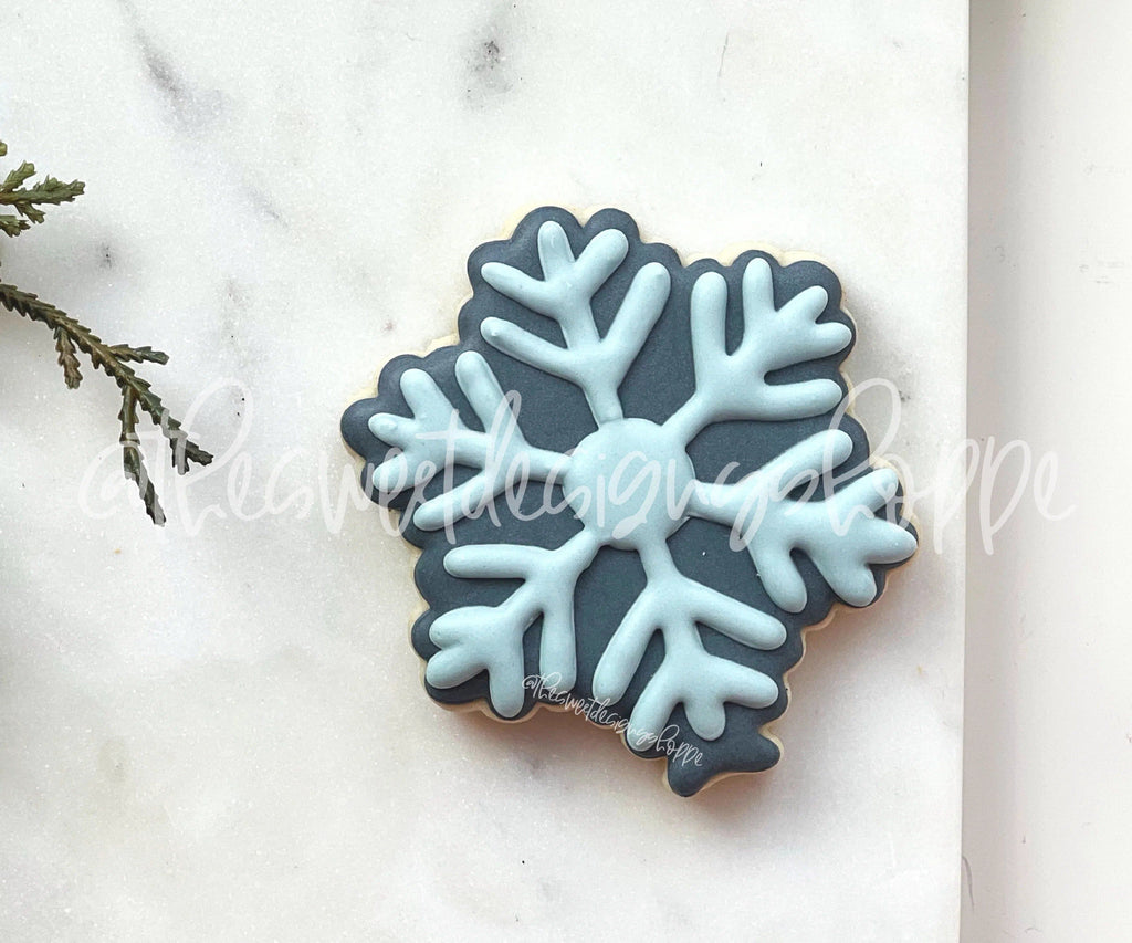 Cookie Cutters - Snowflake Balloon - Cookie Cutter - The Sweet Designs Shoppe - - ALL, Balloon, Christmas, Christmas / Winter, Cookie Cutter, Party, Promocode, snowflake