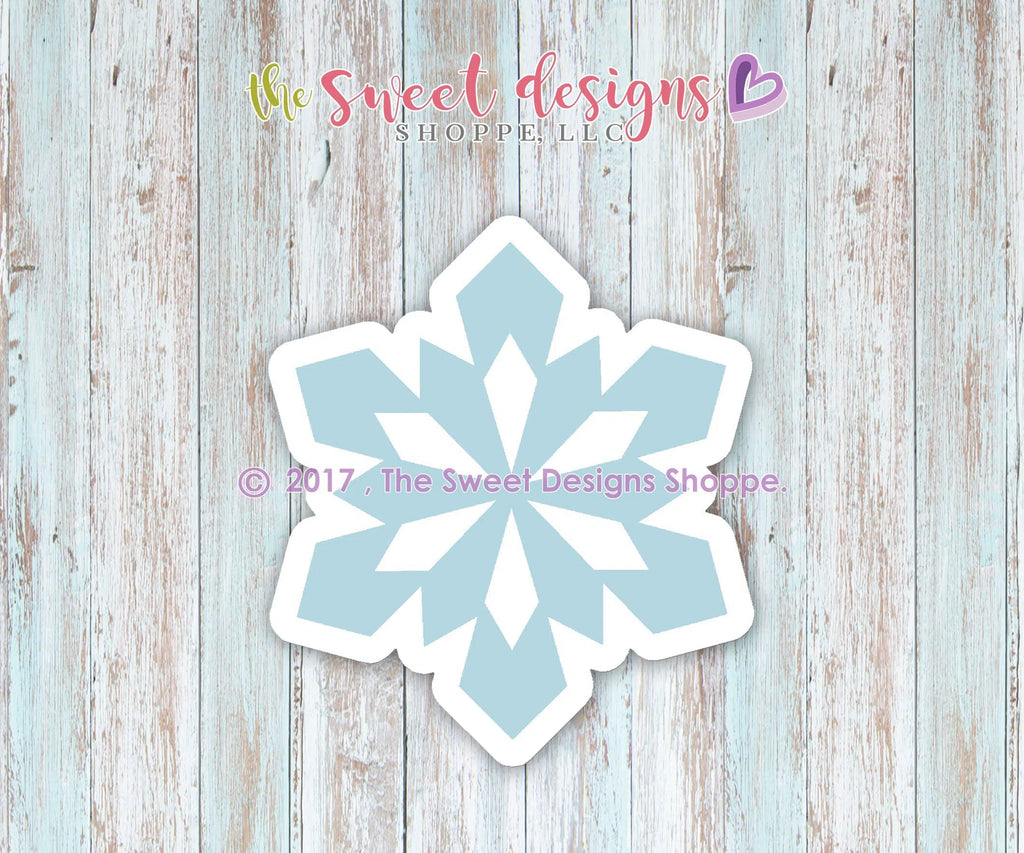 Cookie Cutters - SnowFlake One - Cookie Cutter - Sweet Designs Shoppe - - ALL, Christmas, Christmas / Winter, Cookie Cutter, Nature, Promocode, Snow, Winter