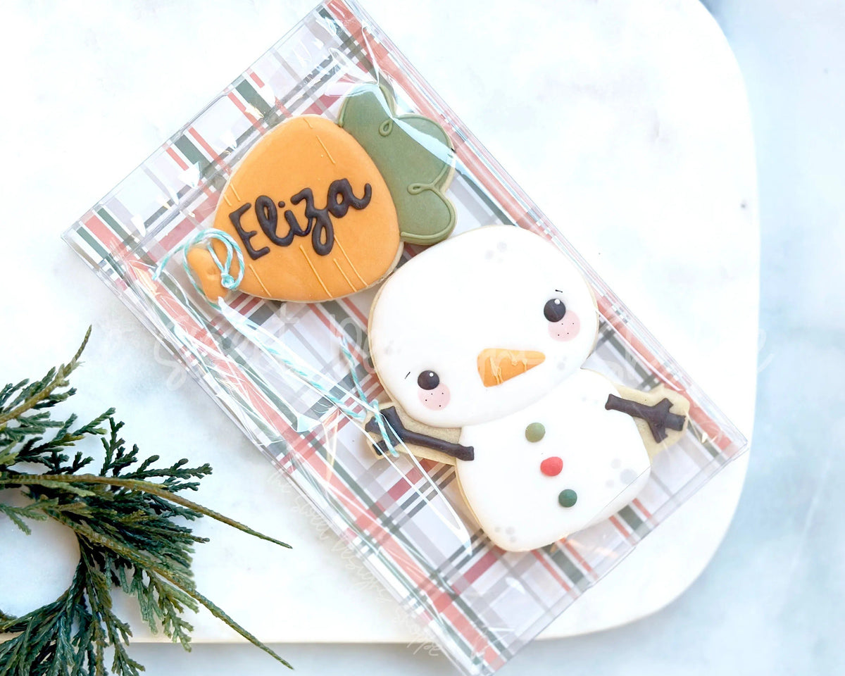 Cookie Cutters - Snowman and Balloons - Cookie Cutters set - Set of 3 - Cookie Cutters - The Sweet Designs Shoppe - TSDS - - ALL,Balloon,balloons,Christmas,Christmas / Winter,Cookie Cutter,Frosty,Mini Sets,Promocode,regular sets,set,Snow,Snowman,Winter