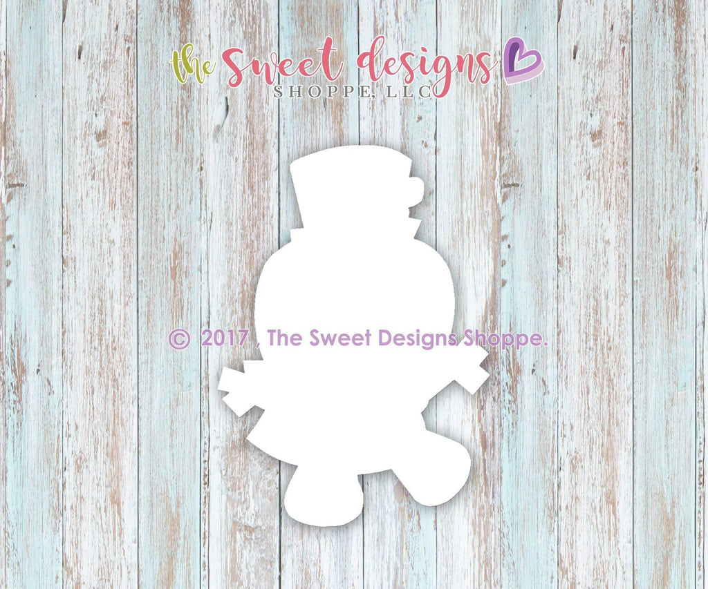 Cookie Cutters - Snowman Couple & warm hugs Plaque Cookie Cutter Set - Set of 3 - Cookie Cutters - The Sweet Designs Shoppe - TSDS - - ALL,Christmas,Christmas / Winter,Cookie Cutter,new,PLAQUES HANDLETTERING,Promocode,regular sets,set,STL