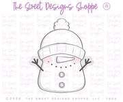 Cookie Cutters - Snowman Gnome - Cookie Cutter - The Sweet Designs Shoppe - TSDS - - ALL,Christmas,Christmas / Winter,Cookie Cutter,Frosty,gnome,new,Promocode,Snowman,snowman gnome,STL