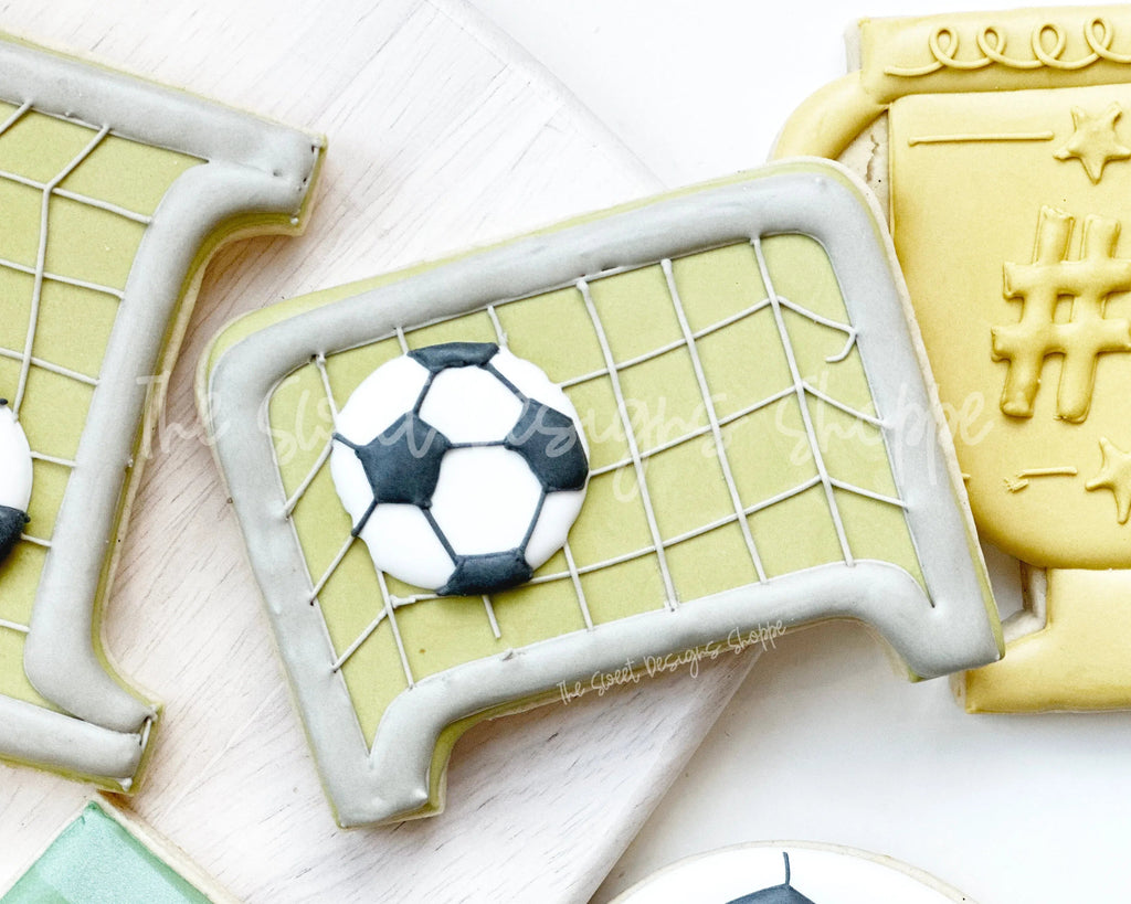 Cookie Cutters - Soccer Goal - Cookie Cutter - Sweet Designs Shoppe - - 2019, ALL, Cookie Cutter, dad, Father, Fathers Day, grandfather, mother, Mothers Day, Promocode, sport, sports