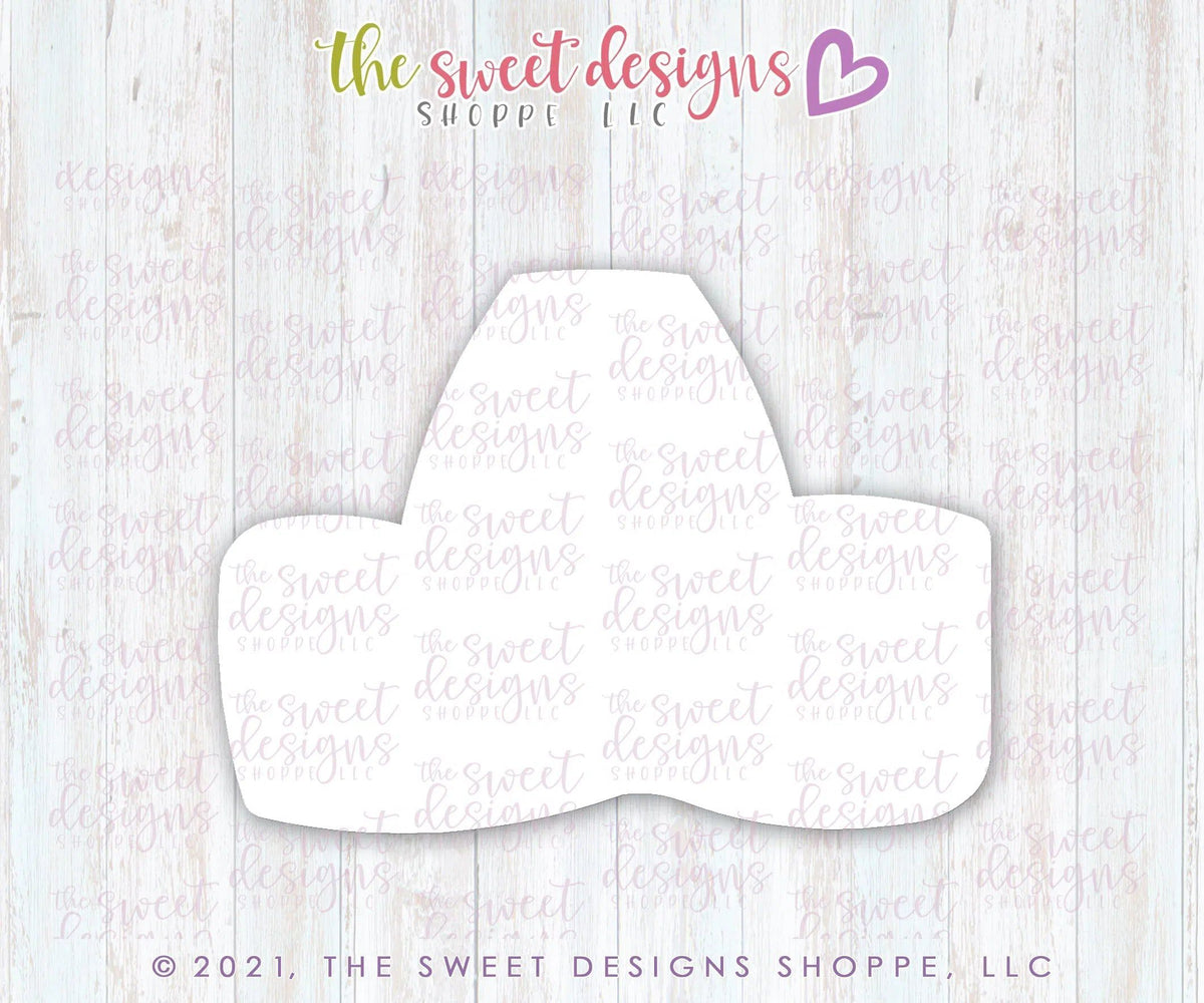 Cookie Cutters - Sombrero - Cookie Cutter - The Sweet Designs Shoppe - TSDS - - Accesories,ALL,Birthday,Birthday Hat,celebration,Cinco de Mayo,Clothing / Accessories,Cookie Cutter,fiesta,Hat,Mexico,Promocode,STL