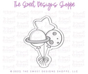 Cookie Cutters - Space Balloons - Cookie Cutter - The Sweet Designs Shoppe - TSDS - - ALL,astronaut,Baby / Kids,Birthday,Cookie Cutter,kids,Kids / Fantasy,Party,Promocode,space,STL