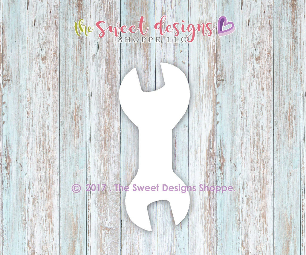 Cookie Cutters - Spanner v2 - Cookie Cutter - The Sweet Designs Shoppe - - ALL, Cookie Cutter, dad, Father, father's day, grandfather, Hobbies, Home, mother, Mothers Day, Promocode, tools