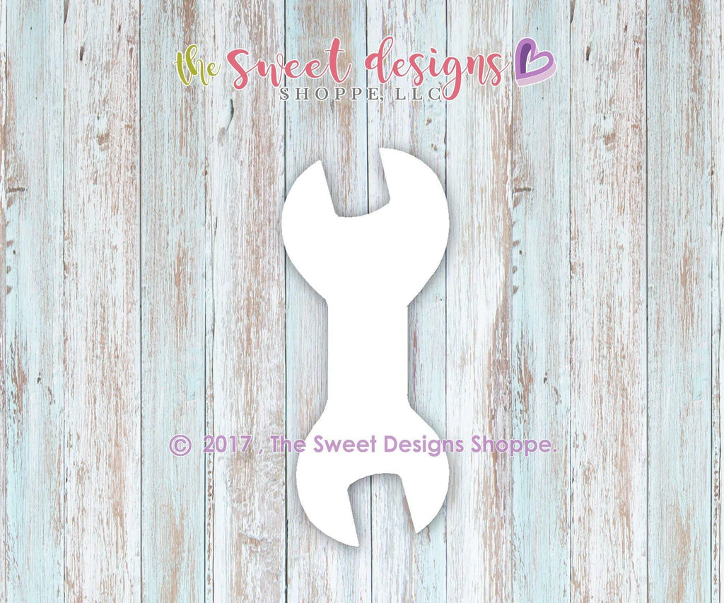 Cookie Cutters - Spanner v2 - Cookie Cutter - The Sweet Designs Shoppe - TSDS - - ALL,Cookie Cutter,dad,Father,father's day,grandfather,Hobbies,Home,mother,Mothers Day,Promocode,tools