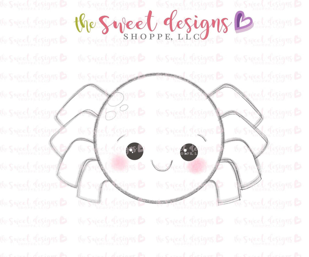 Cookie Cutters - Spider - Cookie Cutter - The Sweet Designs Shoppe - TSDS - - ALL,Animal,Animals,Cookie Cutter,Fall / Halloween,halloween,Promocode,Spider