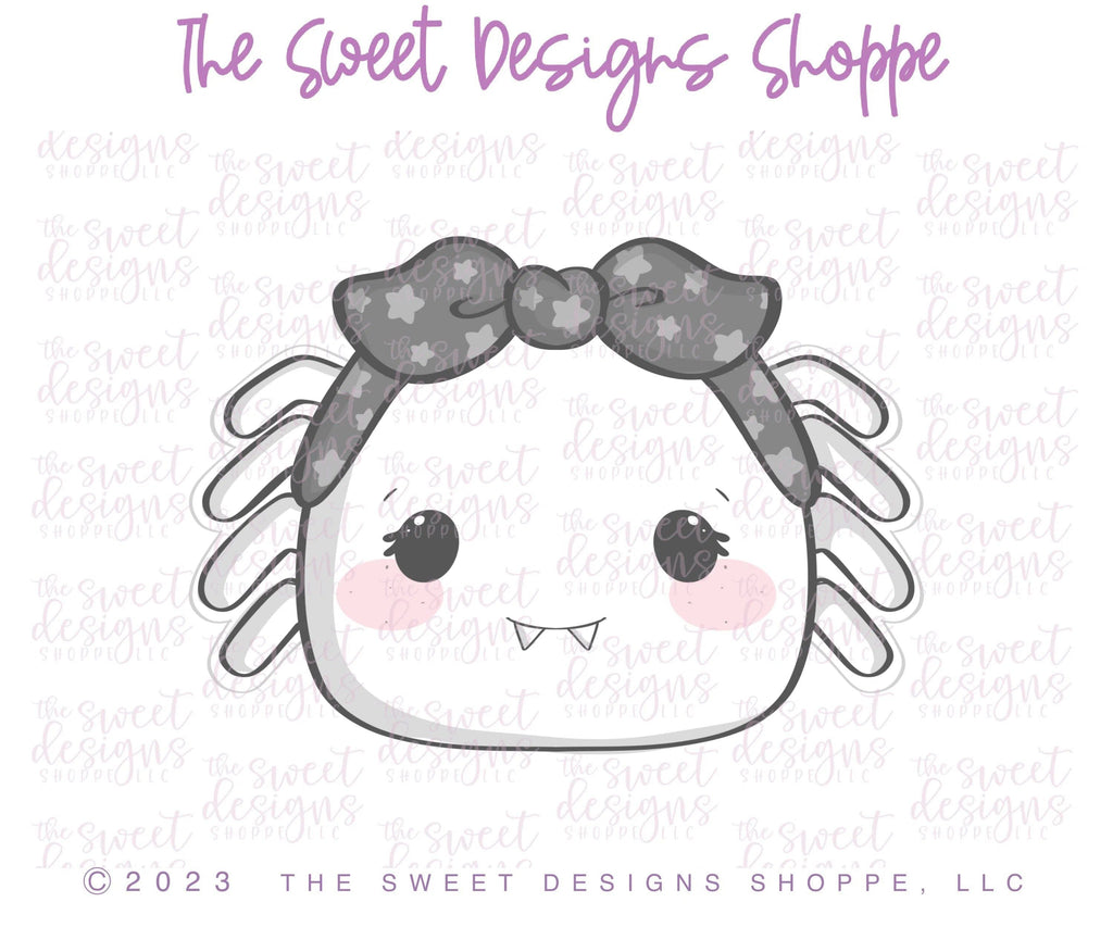 Cookie Cutters - Spider with Headband - Cookie Cutter - The Sweet Designs Shoppe - TSDS - - ALL,Animal,Animals,Cookie Cutter,Fall / Halloween,halloween,Promocode,Spider